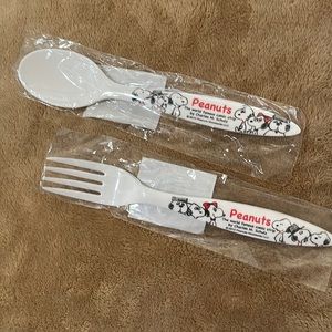 SNOOPY Fork & Spoon (Full Size) Strong & Durable will lasts for years!!